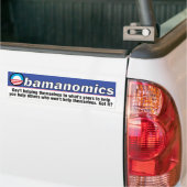 Obamanomics Autoaufkleber (Auf Lkw)