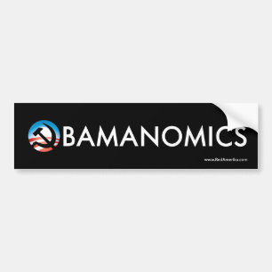 Obamanomics Hoffnungs-Hammer-Aufkleber Autoaufkleber