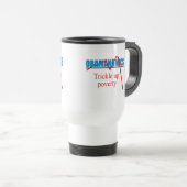 Obamanomics - Rieseln herauf Armut Reisebecher (VorderseiteRechts)