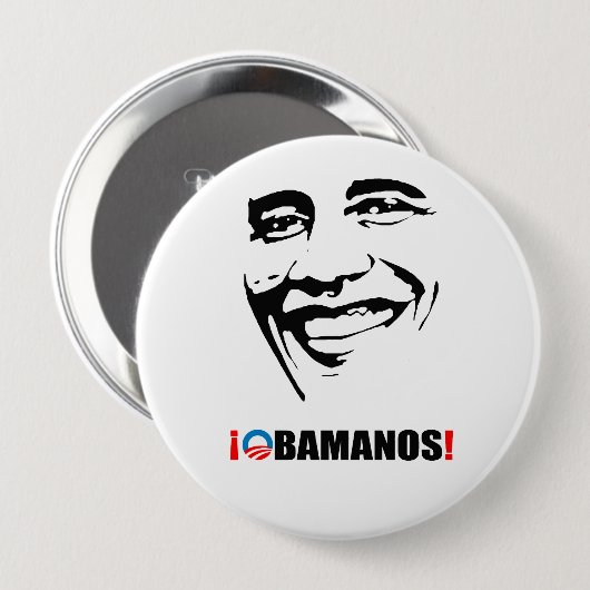 OBAMANOS BUTTON (Vorne & Hinten)