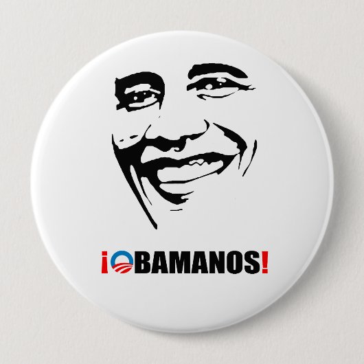 OBAMANOS BUTTON (Vorderseite)