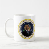 ObamapräsidentenSiegel Kaffeetasse (Links)