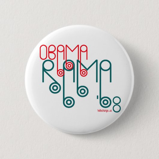 OBAMARAMA BUTTON (Vorderseite)