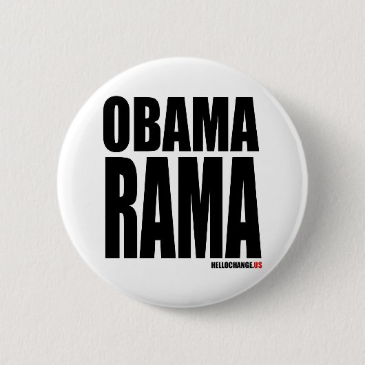 OBAMARAMA BUTTON (Vorderseite)