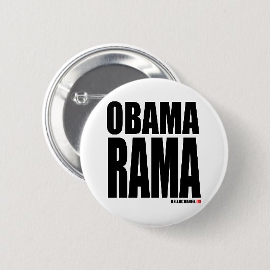 OBAMARAMA BUTTON (Vorne & Hinten)