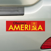 Obamas AmeriKa Autoaufkleber (Auf Auto)
