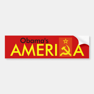 Obamas AmeriKa Autoaufkleber