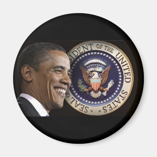 Obamas Amtseinführung Keepake Magnet (Vorne)