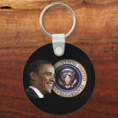 Obamas Amtseinführung Keepake Schlüsselanhänger (Vorderseite)
