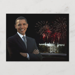 Obamas Amtseinführung - Postkarte