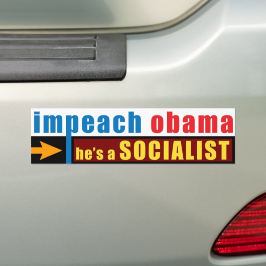 Obamas Autoaufkleber (Auf Auto)