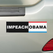Obamas Autoaufkleber (Auf Auto)