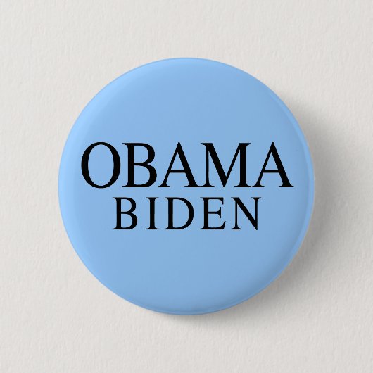 Obamas Biden 2008 Button (Vorderseite)