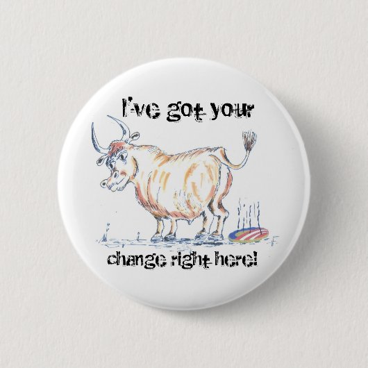 OBAMAS BS SCHIEBEN DAS FÜLLEN EIN BUTTON (Vorderseite)