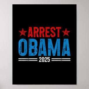 Obamas Festnahme 2025 _1 Poster