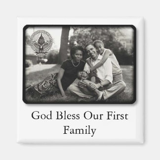 Obamas ~ Gott segne unsere erste Familie Magnet