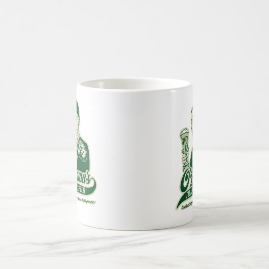 Obamas irische Kneipe Kaffeetasse (Mittel)