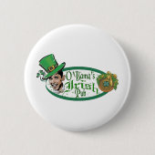 Obamas irischer Pub Button (Vorderseite)