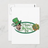 Obamas irischer Pub Postkarte (Vorne/Hinten)