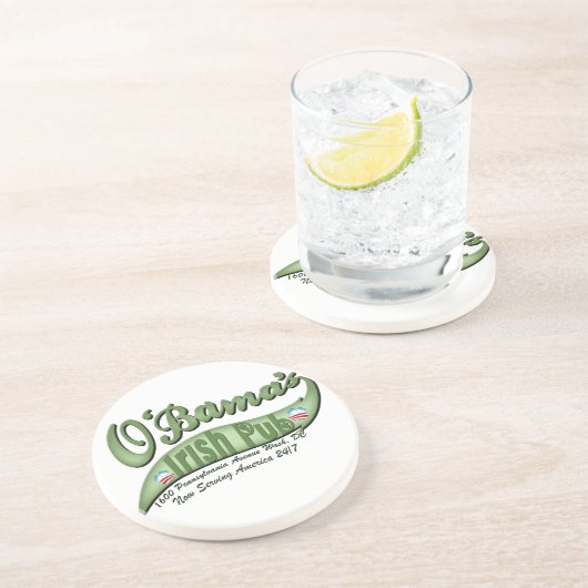 O'bamas Irish Pub Getränkeuntersetzer (Seite)