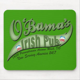 O'bamas Irish Pub Mousepad