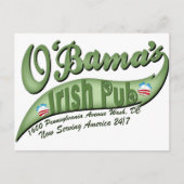 O'bamas Irish Pub Postkarte (Vorderseite)