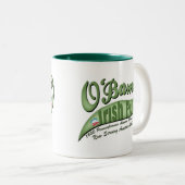 O'bamas Irish Pub Zweifarbige Tasse (VorderseiteRechts)