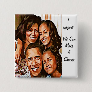 Obamas Liebe_ Button