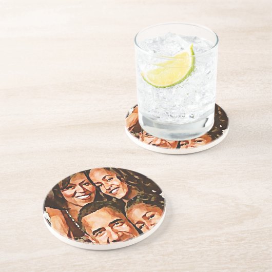 Obamas Liebe_ Getränkeuntersetzer (Seite)