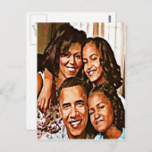 Obamas Liebe_ Postkarte (Vorne/Hinten)