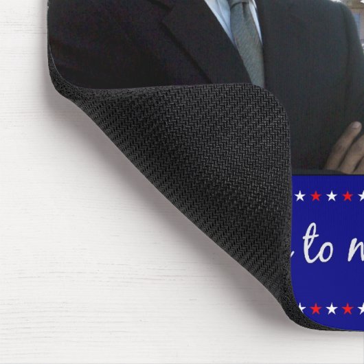 Obamas neues Haus - Mousepad (Ecke)