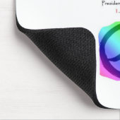 Obamas Rede Mousepad (Ecke)