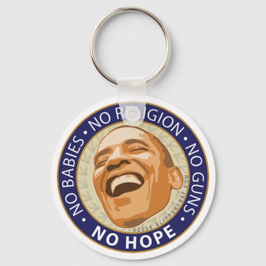 Obamas Schlüsselanhänger "No Hope" (Vorderseite)