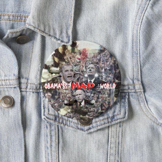 Obamas WÜTENDE Welt Button (Beispiel)