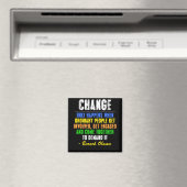 Obamas Zitat zur Änderung der Abschiedsrede Magnet (In Situ (Geschirrspüler))