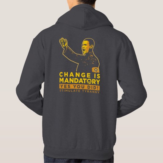 Obamaspoof-Shirt Hoodie (Rückseite)