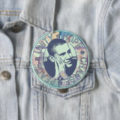 Obamastarker Traumknopf Button (Beispiel)