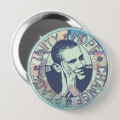 Obamastarker Traumknopf Button (Vorne & Hinten)