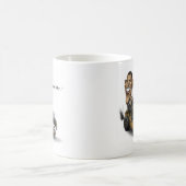 Obamasteamroller-Tasse Kaffeetasse (Mittel)