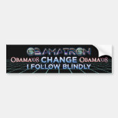 Obamatron Autoaufkleber (Vorne)