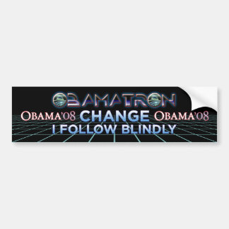 Obamatron Autoaufkleber