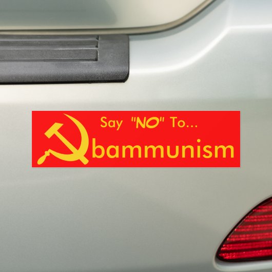 Obammunism Autoaufkleber (Auf Auto)