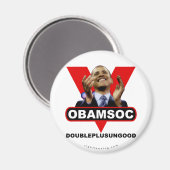 OBAMSOC MAGNET (Vorderseite/Rückseite)