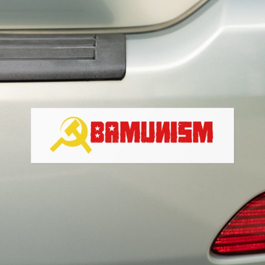 Obamunism Autoaufkleber (Auf Auto)