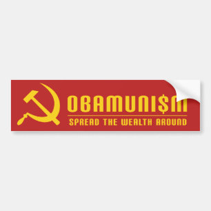 Obamunism Autoaufkleber