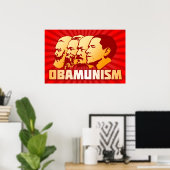 Obamunismus Poster (Heimbüro)