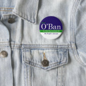 O'Ban für Staats-Repräsentanten. Knopf Button (Beispiel)