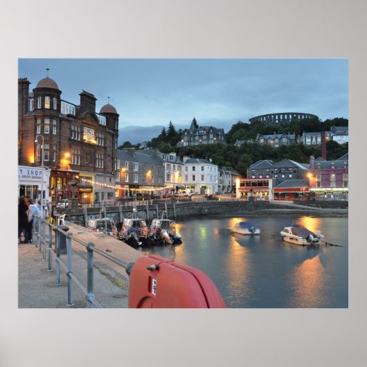 Oban Hafen Poster (Vorne)