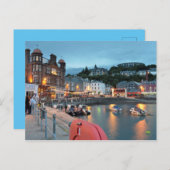 Oban Harbor Postkarte (Vorne/Hinten)