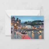 Oban Harbour Mitteilungskarte (Vorderseite)